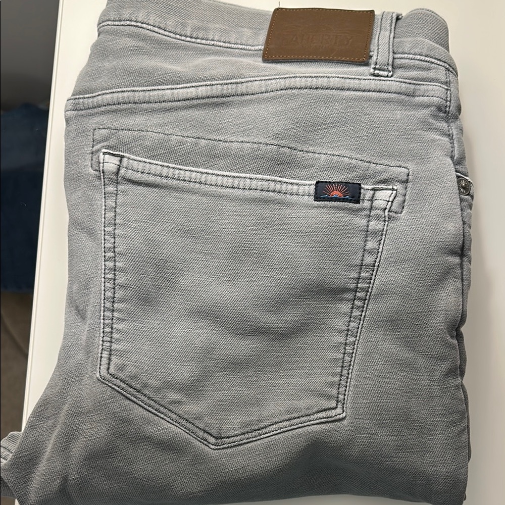Faherty Terry Stretch 5 Pocket Pants